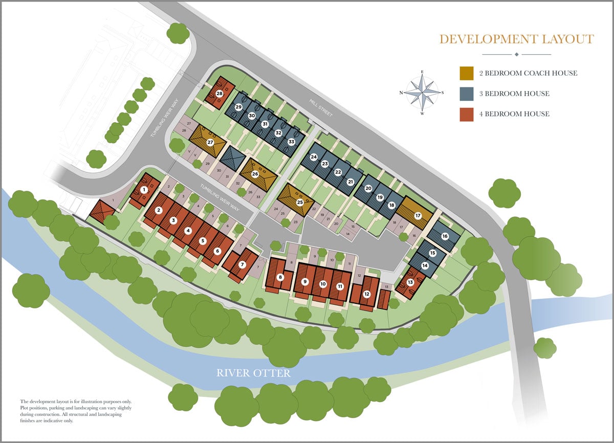 Otters Holt, Ottery St Mary New Homes Development