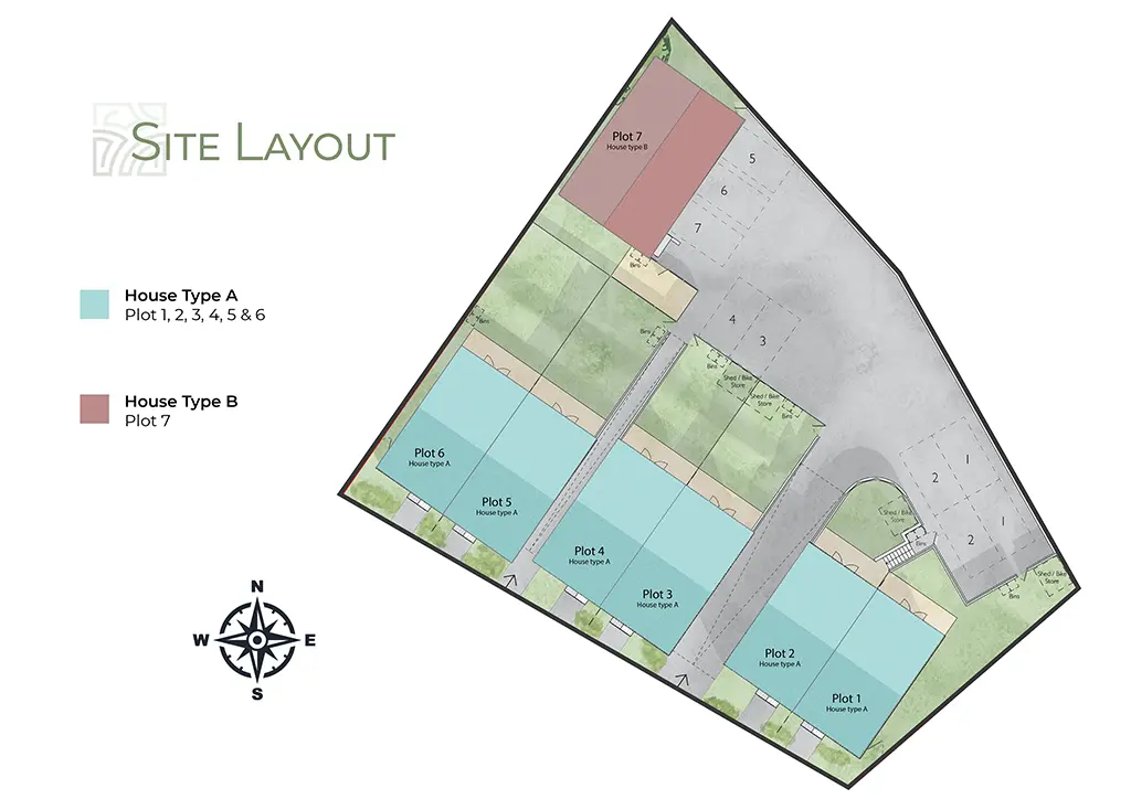 Yeo Vale New Homes Development - Site Layout